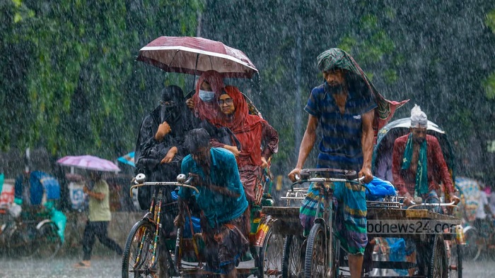 আবারও বৃষ্টির পূর্বাভাস