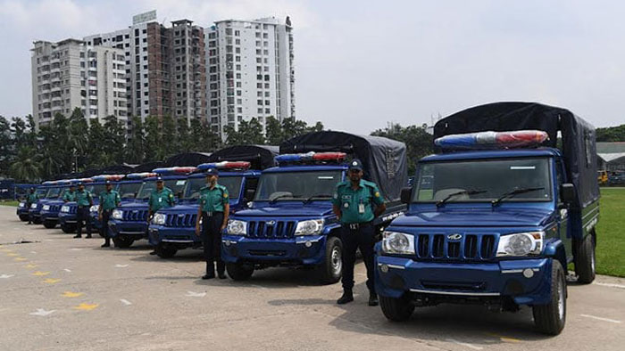 ডিএমপির ১০ থানা পেলো নতুন গাড়ি