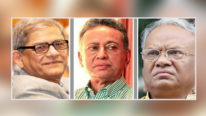 খালাস পেলেন ফখরুল-খসরু-রিজভী