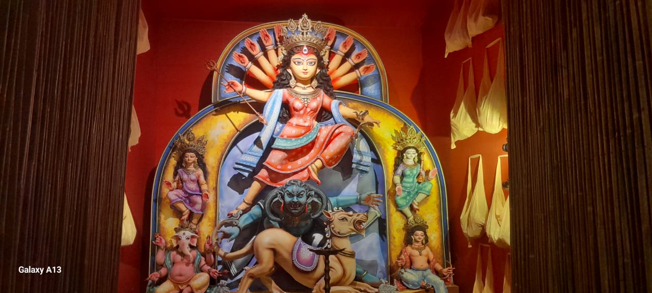 প্রতিমার শুভ উদ্বোধন
