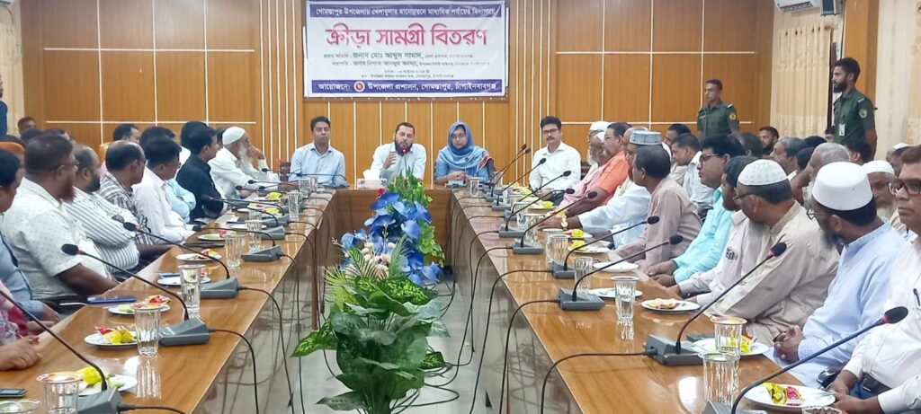 <span>মোঃ শাহীন চাঁপাইনবাবগঞ্জ / </span>গোমস্তাপুরে নবাগত চাঁপাইনবাবগঞ্জ জেলা প্রশাসকের মতবিনিময় সভা