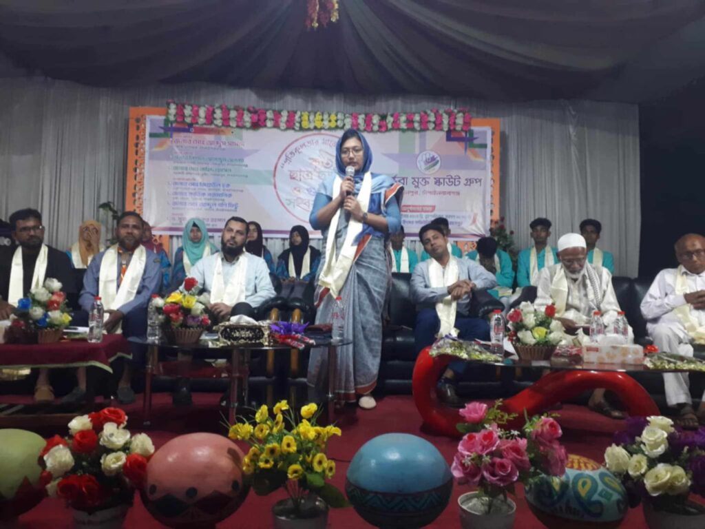 <span>মোঃ শাহীন চাঁপাইনবাবগঞ্জ / </span>গোমস্তাপুরে কৃতি শিক্ষার্থী ও গুণীজনদের সংবর্ধনা প্রদান