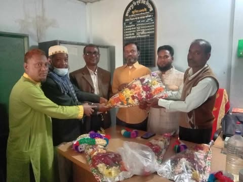 রামচন্দ্রপুর উচ্চ বিদ্যালয়ের নবনির্বাচিত সভাপতির সাথে শিক্ষক কর্মচারীদের পরিচিতি সভা অনুষ্ঠিত