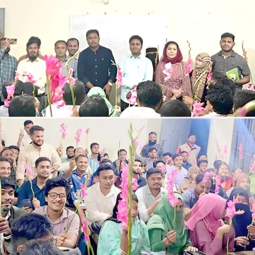 কক্সবাজার আইন কলেজ স্টুডেন্টস ফোরামের উদ্যোগে নবীন শিক্ষার্থীদের বরণ অনুষ্ঠিত