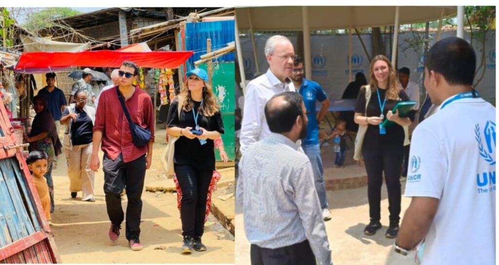 <span>কক্সবাজার জেলা প্রতিনিধি / </span>রোহিঙ্গা ক্যাম্প পরিদর্শন করলেন ইউরোপীয় ইউনিয়নের প্রতিনিধিদল