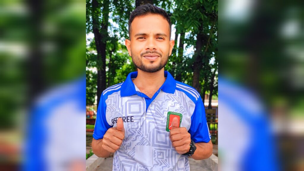 ভলিবল রেফারি প্রশিক্ষণ ২০২৫ এর সেরা ভাঙ্গুড়ার সাখাওয়াত হোসেন