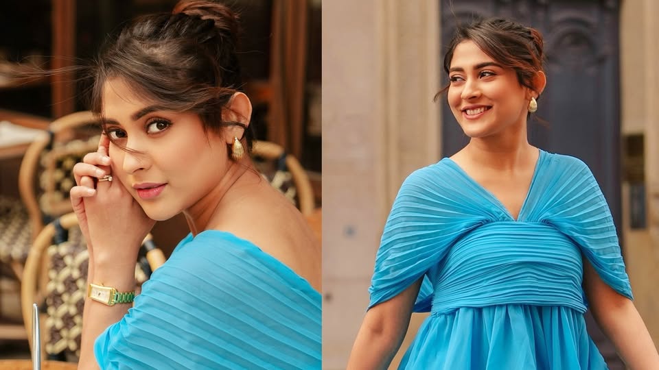প্যারিসের রাস্তায় মেহজাবীনের সৌন্দর্য