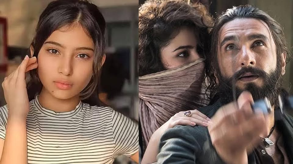 ‘ধুরন্ধর’-এ অর্ধেক বয়সী নায়িকার সঙ্গে ঘনিষ্ঠ রণবীর