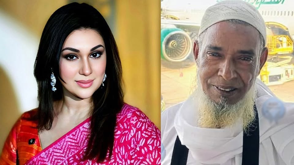 অপু বিশ্বাসের সহায়তায় ওমরাহ করতে গেলেন সেই গরু ব্যবসায়ী