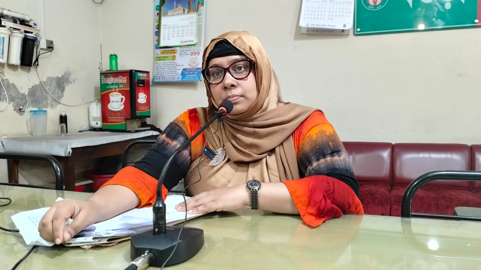 পিতার সম্পত্তি আত্মসাতের চেষ্টা থেকে রক্ষা ও নিরাপত্তা দাবীকরে প্রশাসনের দৃষ্টি আকর্ষণ
