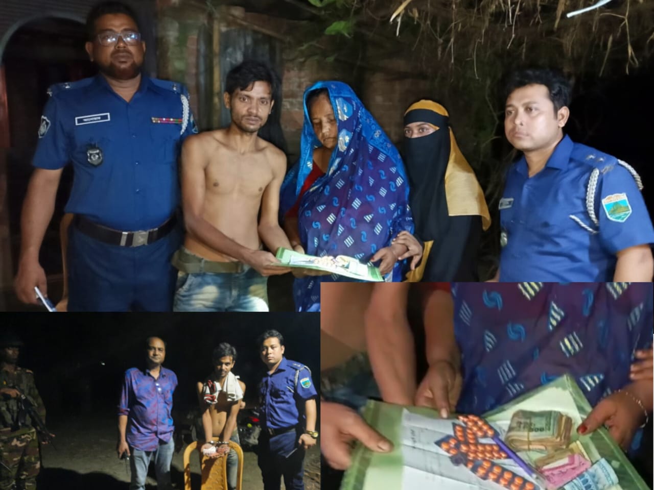 সোন্দাবাড়িতে নারী মাদক ব্যবসায়ীসহ আটক-২