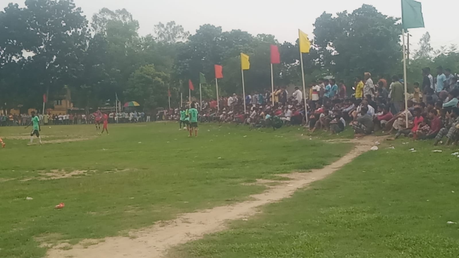 পীরগঞ্জ হাটপাড়া নবজাগরণ ক্রীড়া সংঘ কর্তৃক আয়োজিত ২ দিন ব্যাপী ফুটবল টুর্নামেন্ট অনুষ্ঠিত