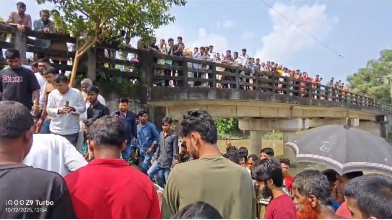 গাজীপুরে রেল সেতু থেকে নদীতে ঝাঁপ যুবকের, ১ঘন্টা পর লাশ উদ্ধার