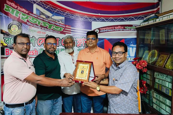 মিরপুর রিপোর্টার্স ক্লাবের বর্ষপূর্তিতে বিশেষ সম্মাননা পেলেন, বাংলাদেশ সেন্ট্রাল প্রেসক্লাব (বি,সি,পি,সি) এর প্রতিষ্ঠাতা সভাপতি খান সেলিম রহমান