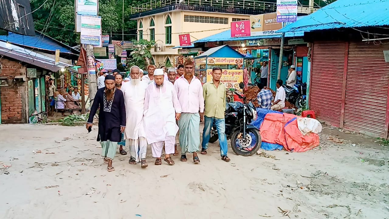 লেমুয়া বাজারে বহুল প্রতীক্ষিত ঢালাই ব্রিজের কাজ প্রায় শেষ, উদ্বোধনের অপেক্ষায় এলাকাবাসী