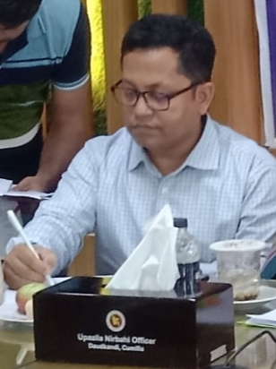 দাউদকান্দি উপজেলা স্বাস্থ্য কমপ্লেক্সে ডা. হাবিবুর রহমানের দায়িত্বগ্রহণের ১বছর পূর্তি উদযাপন