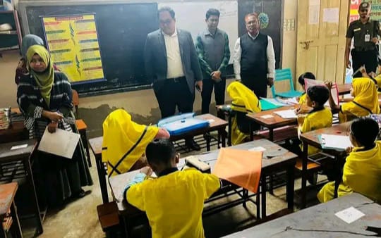 <span>সোনাগাজীতে বার্ষিক পরীক্ষায় আকস্মিক পরিদর্শন / </span>নকলমুক্ত পরিবেশ নিশ্চিতে মাঠে ইউএনও রিগ্যান চাকমা ও শিক্ষা অফিসার তাহেরুল ইসলাম