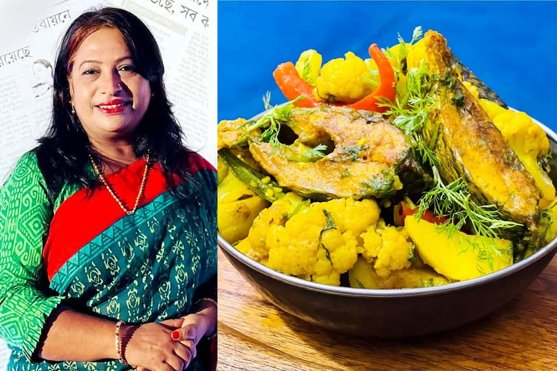 ফুলকপি তেলাপিয়ার ঝোল’র রেসিপি