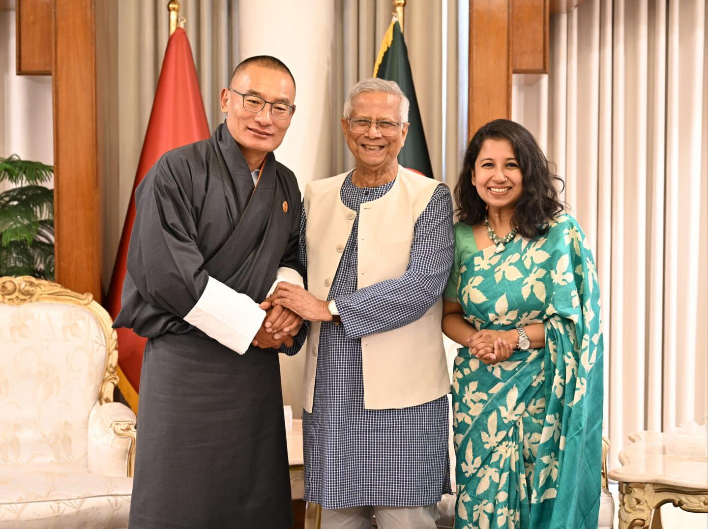 Bhutan Prime Minister Tobgay calls on Chief Adviser