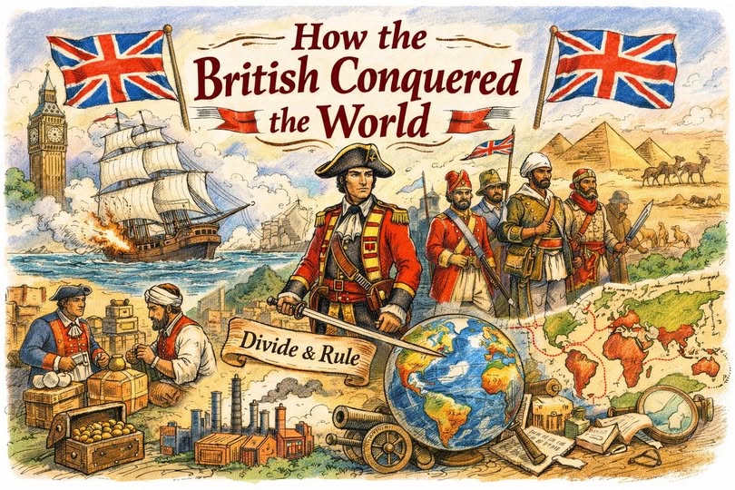 ব্রিটিশরা কিভাবে বিশ্ব জয় করেছিল