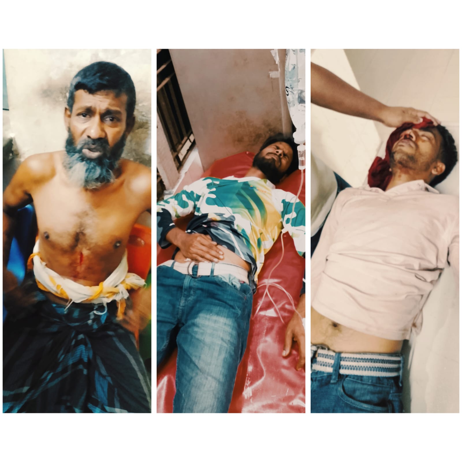 দিঘলিয়ায় ট্রলি ও মোটরসাইকেল চালকের বিরোধে রক্তক্ষয়ী সংঘর্ষ, আহত ৩