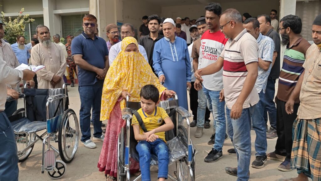 <span>অঞ্জনা চৌধুরী / </span>আইনশৃঙ্খলা পরিস্থিতি ভালো রাখতে যা কিছু করার করতে হবে: এম পি সেলিম রেজা