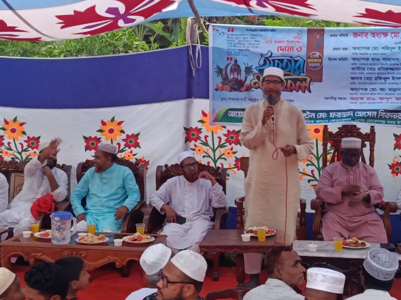 মোরেলগঞ্জে শ্রমিক কল্যাণ ফেডারেশনের সভাপতির উদ্যোগে ইফতার মাহফিল অনুষ্ঠিত