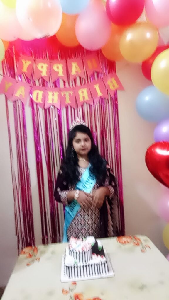 <span>স্টাফ রিপোর্টার, উজ্জ্বল বাংলাদেশ  / </span>মানসুরা চৌধুরী অনামিকার ৮ম জন্মদিন উদযাপন, সবার কাছে দোয়া কামনা