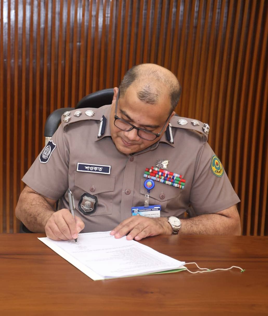 চট্টগ্রাম মেট্রোপলিটন পুলিশের নতুন কমিশনার হাসান মো. শওকত আলী