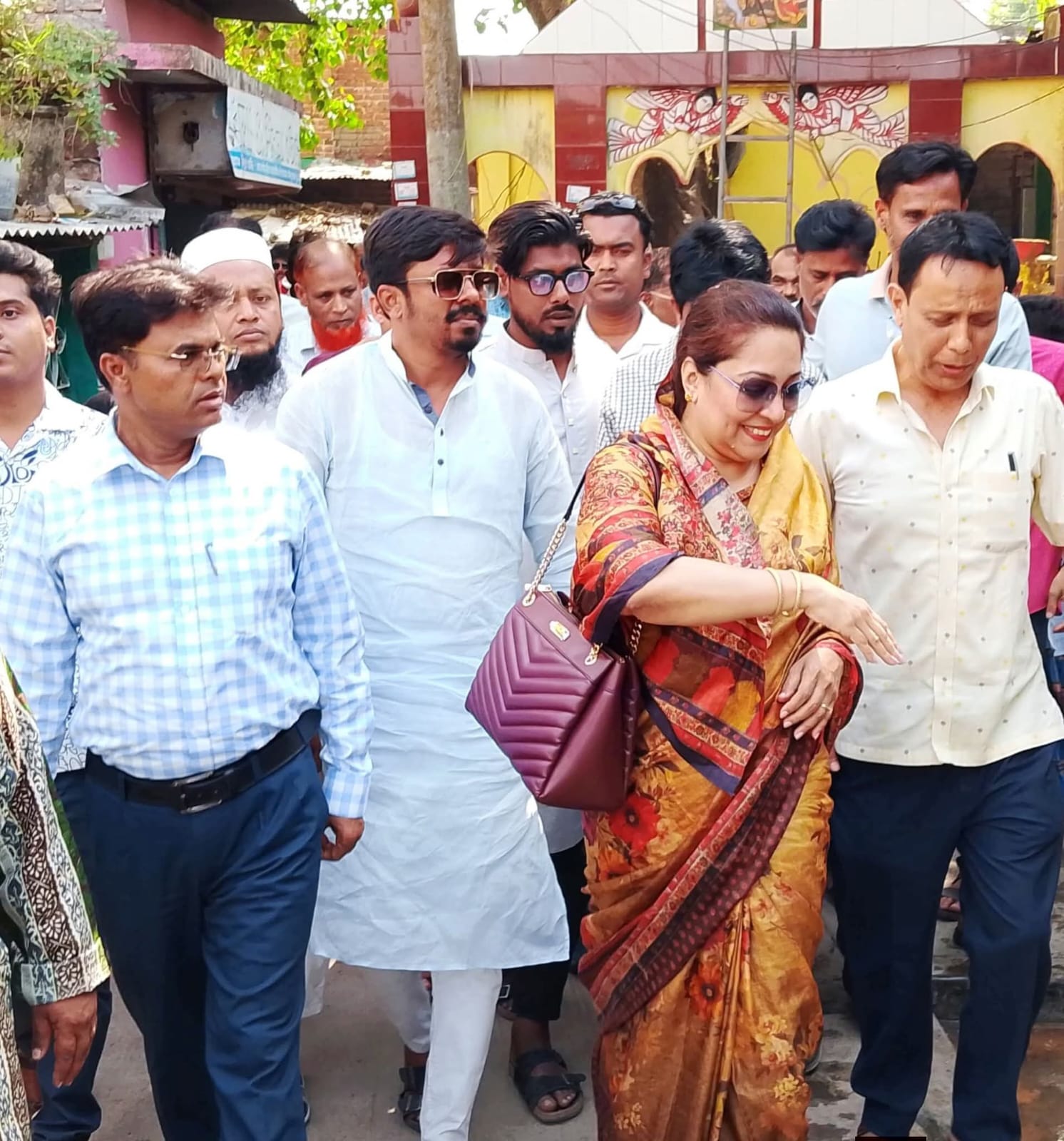 ফরিদপুরে বান্ধব পল্লীতে নির্মাণকাজের উদ্বোধন