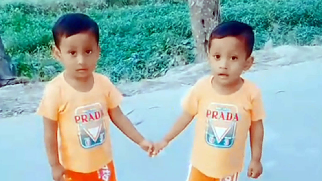 ট্রেনের ধাক্কায় যমজ শিশু নিহত