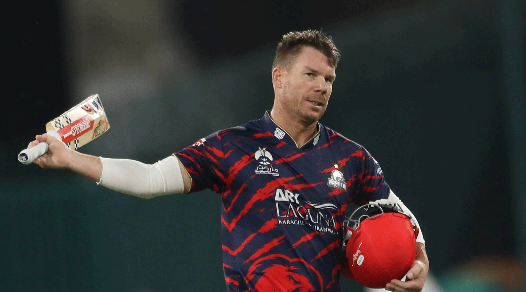 গাড়ি চালিয়ে বিপাকে ওয়ার্নার